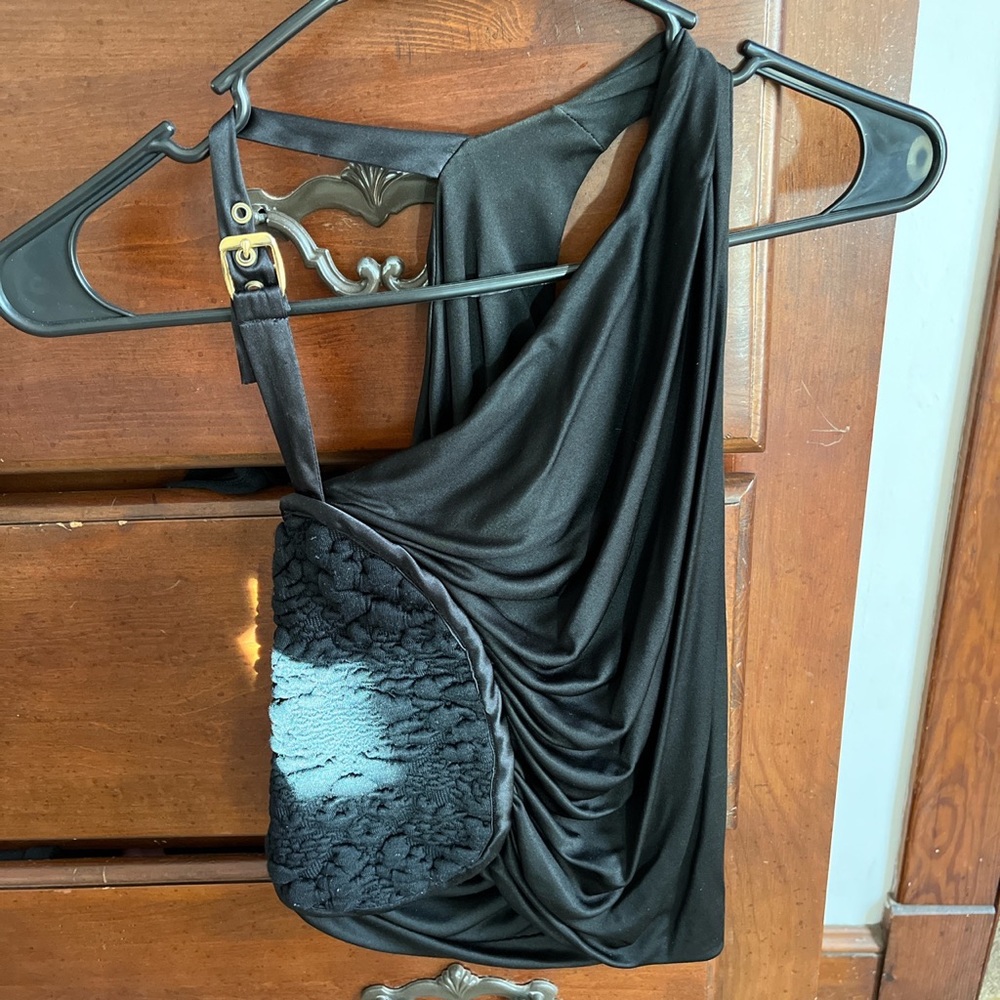 versace jeans strappy top